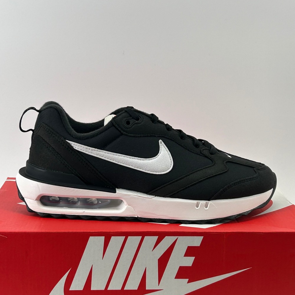 Nike Air Max Dawn Women 8 Black Summit White DC4068-001 Running Sneaker